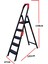 Anka Plus 4+1 Basamaklı Metal Siyah Merdiven 2