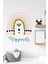 Happiness Gökkuşağı Çocuk Bebek Odası Sticker (50X70 Cm) 1