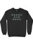 Vikings Üçlü Siyah Sweatshirt 1
