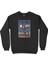 I Paused My Game Siyah Sweatshirt 1