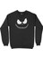Ay ve Kurt Siyah Sweatshirt 1