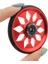 60MM Katlanır Bisiklet Kolay Tekerlek Ez Tekerlekler Brompton Transport Için Kırmızı Taşıma (Yurt Dışından) 3