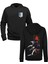 Attack On Tıtan Siyah Ön Arka Baskılı Sweatshirt 1