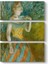 Edgar Degas - Yeşil Şarkıcı Kanvas Tablo 1