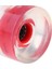 4 Adet 70MM Işık-Up Longboard Kaykay Tekerlekleri Manyetik Çekirdek Tekerlekler Kırmızı (Yurt Dışından) 4