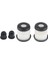Kaykay Rebuild Kit Burçlar 2 Kamyon Için Pivot Bardaklar 3.25IN Beyaz (Yurt Dışından) 3