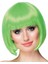 Yeşil Parti Peruğu Kısa Küt Saç 1