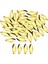 100 Adet Sinek Balıkçılık Kaşık Cazibesi Hard Sequins Baits Altın S (Yurt Dışından) 2