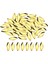 100 Adet Sinek Balıkçılık Kaşık Cazibesi Hard Sequins Baits Altın S (Yurt Dışından) 4