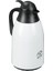 CKR2047 1,3 Litre Cam Hazneli Plastik Termos - Beyaz 1