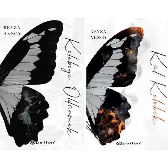 Beyza Aksoy 2 Kitap Set / Kelebeği Öldürmek - Kül Kelebek