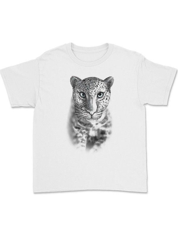 Tişört Fabrikası Baby Bebek Kaplan Desenli Çocuk Tişörtü - Çocuk T-Shirt