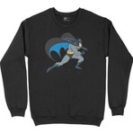 Cix Batman Kara Şövalye Siyah Sweatshirt