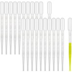Okul Store Plastik Dereceli Pastör Pipeti 3 ml  500 Adet