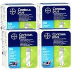 Bayer Contour Plus Şeker Çubuğu 200 Adet (50'lik) Kan Şeker Ölçüm Çubuğu Profesyonel Kalite