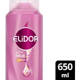 Elidor Superblend Saç Bakım Şampuanı Güçlü Ve Parlak Saçlar Vitamin E Macamadia Yağı Keratin 650 ml -1 Adet