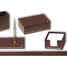 Tabac 4410-146 Classic Lüks Suni Deri Sümen Takımı Marine Kahve