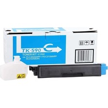 Asyaink Kyocera TK590-BK/FS-C2026/2126 Uyumlu Mavi Toner