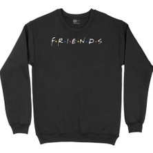 Cix Friends Siyah Sweatshirt