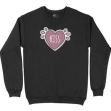 Cix Kiss Siyah Sweatshirt