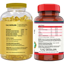 Igor Flx Omega 3 Balık Yağı 90 Softgel & Nevfix Coenzyme Q10 200 Mg Koenzim Resveratrol Q10 Karamuk 120 Tablet