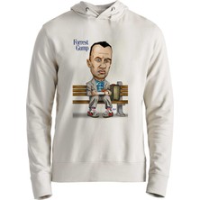 Alfa Tshirt Forrest Gump Ekru Çocuk Sweatshirt
