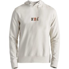 Alfa Animal Sincap-Tavşan Dijital Baskılı Ekru Çocuk Sweatshirt