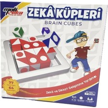 Zeka Küpleri Brain Cubes Zeka Oyunu Strateji Oyunu 2 - 4 Kişilik