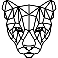 Numa Concept Jaguar-Kaplan-Çita Dekoratif Tablo-Duvar Dekoru 38X36