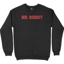 Cix Mr. Robot Siyah Sweatshirt