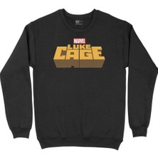 Cix Luke Cage Siyah Sweatshirt