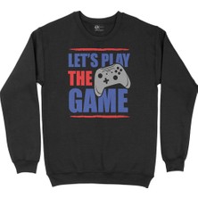 Cix Mavi Lets Play The Game Siyah Sweatshirt