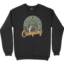 Cix Outdoor Adventure Siyah Sweatshirt