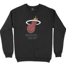 Cix Miami Heat Siyah Sweatshirt