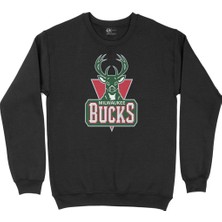 Cix Milwaukee Bucks Siyah Sweatshirt