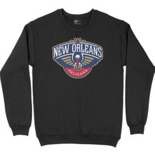 Cix New Orleans Pelicans Siyah Sweatshirt