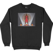 Cix Basketbolcu Siyah Sweatshirt