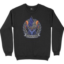 Cix Lorem Ipsum Siyah Sweatshirt