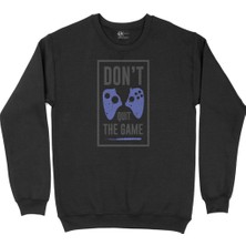 Cix Kırmızı Don't Quit The Game Siyah Sweatshirt
