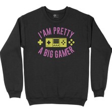 Cix A Big Gamer Siyah Sweatshirt
