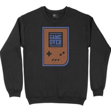 Cix Kırmızı Game Make Me Happy Siyah Sweatshirt