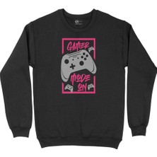 Cix Gamer Mode On Siyah Sweatshirt