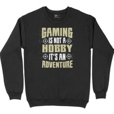 Cix Mavi Gaming Zone Siyah Sweatshirt