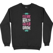Cix Enjoy Wild Adventures Siyah Sweatshirt