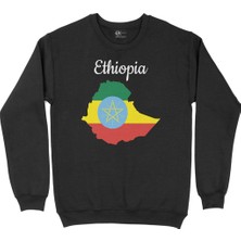 Cix Kırmızı Escape Reality Siyah Sweatshirt