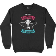 Cix Yeşil Do Not Be Emotional Siyah Sweatshirt