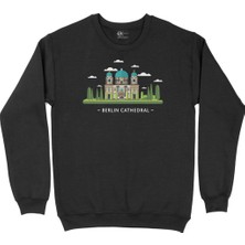 Cix Berlin Katedrali Siyah Sweatshirt