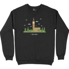 Cix Big Ben Siyah Sweatshirt
