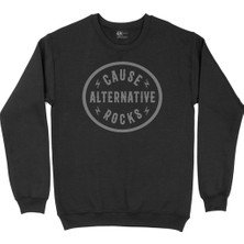 Cix Alternative Rocks Siyah Sweatshirt