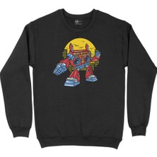 Cix Chill And Relax Dog Siyah Sweatshirt